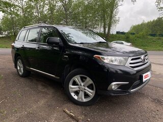 2013 Toyota Highlander II (XU40) Рестайлинг, чёрный, 1450000 рублей, вид 3
