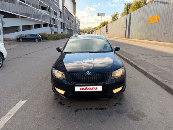 2014 Skoda Octavia III (A7), чёрный - вид 5