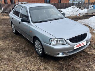 2005 Hyundai Accent ТагАЗ II, серебристый, 370000 рублей, вид 3