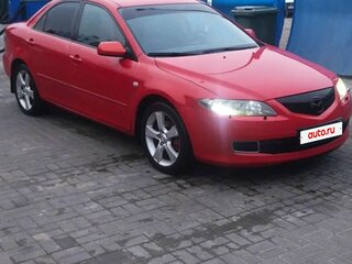 2006 Mazda 6 I (GG) Рестайлинг, красный, 580000 рублей, вид 2