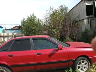 1989 Audi 80 IV (B3), красный, 110000 рублей, вид 5