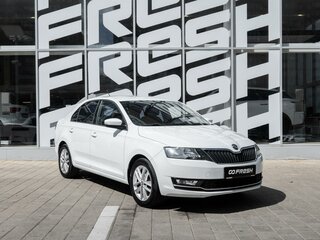 2018 Skoda Rapid I Рестайлинг, белый, 1400000 рублей, вид 1