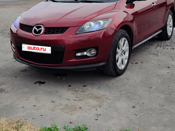 2008 Mazda CX-7 I, красный, 820000 рублей