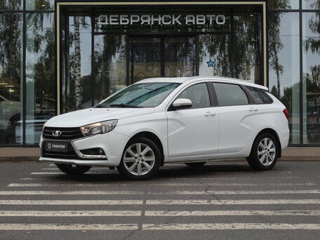 2020 Lada (ВАЗ) Vesta SW I, белый, 1130000 рублей, вид 1