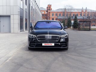 2021 Mercedes-Benz S-Класс 450 4MATIC VII (W223), чёрный, 8000000 рублей, вид 2