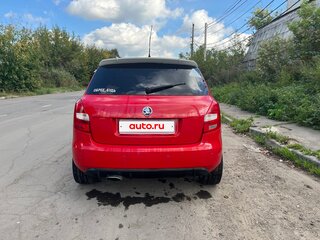 2008 Skoda Fabia II, красный, 550000 рублей, вид 4
