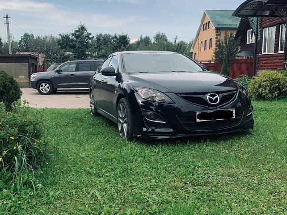 2011 Mazda 6 II (GH) Рестайлинг, чёрный, 990000 рублей - вид 4