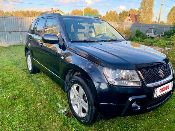 2006 Suzuki Grand Vitara II, чёрный, 710000 рублей