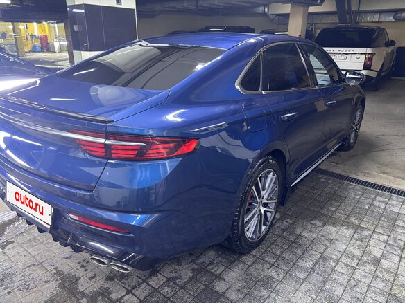 2023 Geely Preface I (China Market) Рестайлинг, синий - вид 6