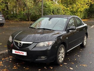 2008 Mazda 3 I (BK) Рестайлинг, чёрный, 430000 рублей, вид 1