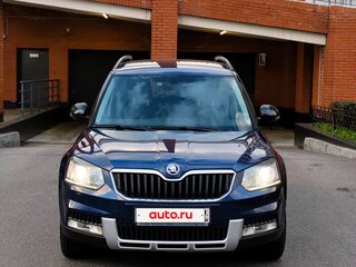2017 Skoda Yeti I Рестайлинг, синий, 1555000 рублей, вид 3