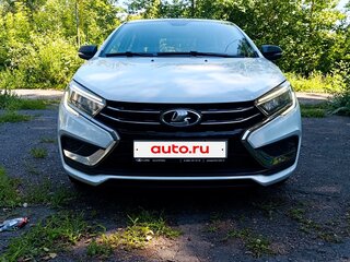2025 Lada (ВАЗ) Vesta I Рестайлинг (NG), белый, 1350000 рублей, вид 2