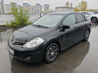 2012 Nissan Tiida I Рестайлинг, чёрный, 769000 рублей, вид 1