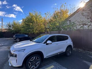 2021 Hyundai Santa Fe IV Рестайлинг, белый, 3700000 рублей, вид 5