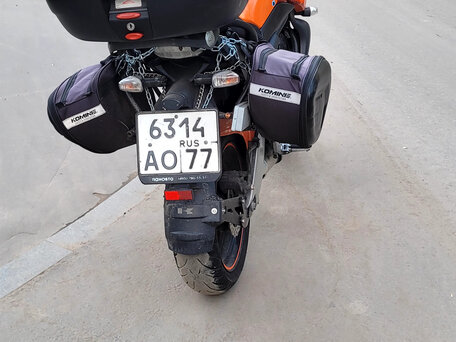 2010 Kawasaki Versys 650, оранжевый, 350000 рублей, вид 4