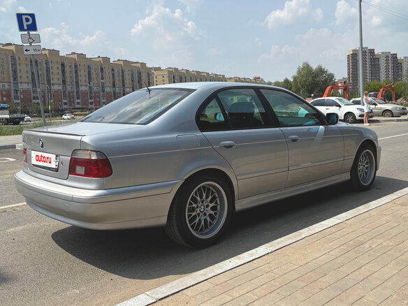 2002 BMW 5 серии 530i IV (E39) Рестайлинг, серый, 1200000 рублей - вид 9