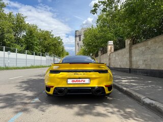 2021 Porsche 911 Turbo S VIII (992), жёлтый, 22900000 рублей, вид 4