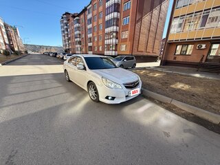 2010 Subaru Legacy V, белый, 1090000 рублей, вид 3