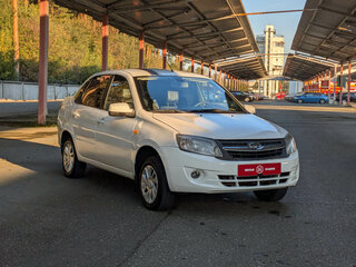 2013 Lada (ВАЗ) Granta I, белый, 479900 рублей, вид 2