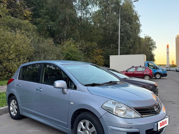 2010 Nissan Tiida I Рестайлинг, голубой, 920000 рублей
