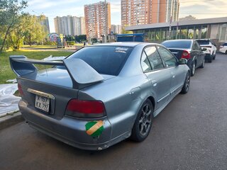 1997 Mitsubishi Galant VIII, серый, 265000 рублей, вид 3