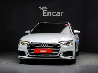 2022 Audi A6 45 TFSI V (C8) Рестайлинг, белый, 4360000 рублей, вид 2