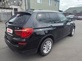 2015 BMW X3 28i xDrive II (F25) Рестайлинг, чёрный, 1650000 рублей, вид 3