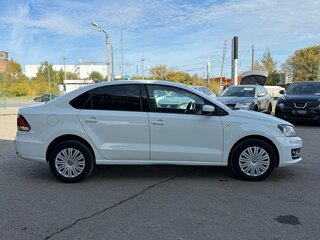 2018 Volkswagen Polo V Рестайлинг, белый, 1240000 рублей, вид 5