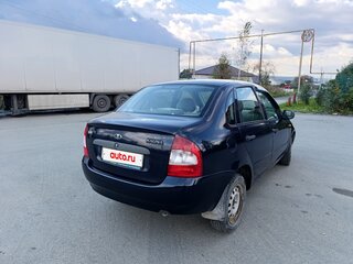 2008 Lada (ВАЗ) Kalina I, фиолетовый, 180000 рублей, вид 4