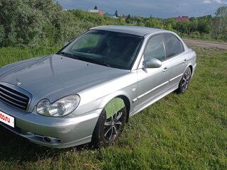 2008 Hyundai Sonata ТагАЗ IV (EF) Рестайлинг, серебристый, 500000 рублей, вид 2