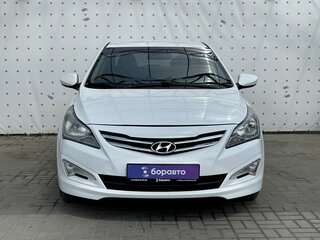 2016 Hyundai Solaris I Рестайлинг, белый, 1170000 рублей, вид 2
