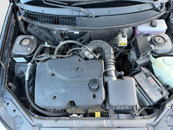 2012 Lada (ВАЗ) Priora I, синий, 170000 рублей - вид 14
