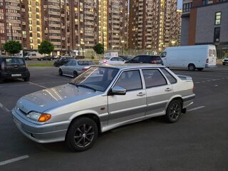 2007 Lada (ВАЗ) 2115, серебристый, 290000 рублей, вид 3