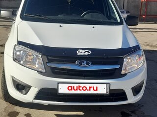 2018 Lada (ВАЗ) Granta I Рестайлинг, белый, 490000 рублей, вид 1
