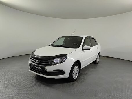 2021 Lada (ВАЗ) Granta I Рестайлинг, белый, 515300 рублей, вид 1