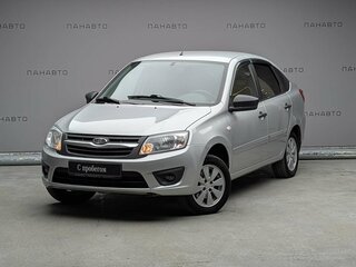 2018 Lada (ВАЗ) Granta I, серебристый, 535000 рублей, вид 1