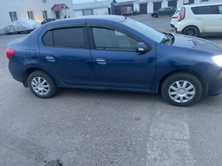 2014 Renault Logan II, синий, 575000 рублей, вид 2