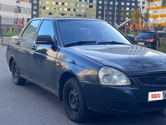 2008 Lada (ВАЗ) Priora I, серый, 185000 рублей - вид 1