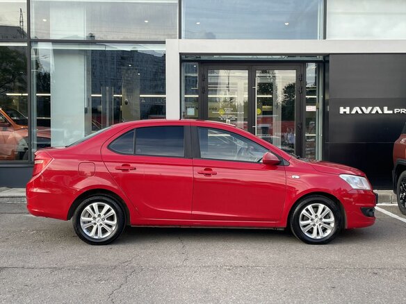 2014 Chery Bonus 3 (E3/A19), красный - вид 3