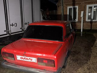 2008 Lada (ВАЗ) 2107, красный, 85000 рублей, вид 1