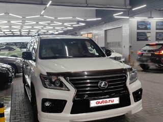 2015 Lexus LX 570 III Рестайлинг, белый, 5150000 рублей, вид 2
