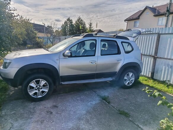 2013 Renault Duster I, серебристый, 1200000 рублей - вид 7