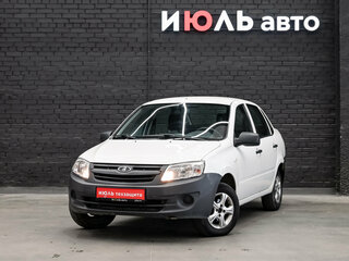 2018 Lada (ВАЗ) Granta I, белый, 370000 рублей, вид 1