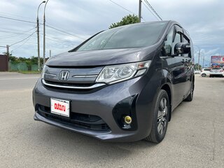 2017 Honda Stepwgn V Рестайлинг, серый, 2020000 рублей, вид 3