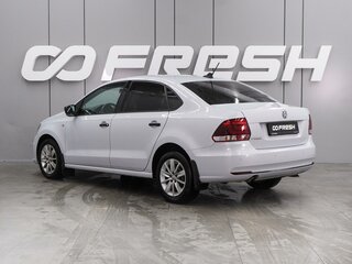2019 Volkswagen Polo V Рестайлинг, белый, 1166000 рублей, вид 2