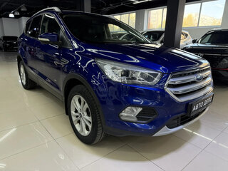 2017 Ford Kuga II Рестайлинг, синий, 1270000 рублей, вид 3