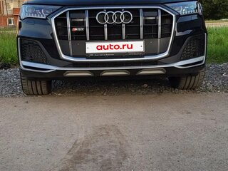 2020 Audi SQ7 I (4M) Рестайлинг, чёрный, 9200000 рублей, вид 2