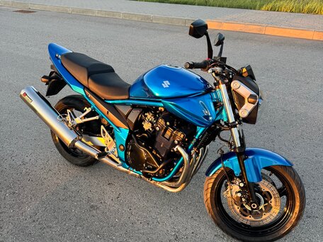 2005 Suzuki Bandit GSF 650, синий, 390000 рублей, вид 1
