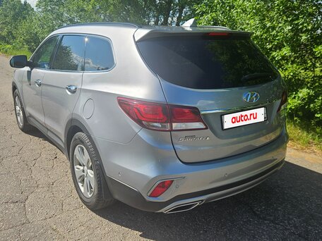 2017 Hyundai Santa Fe Grand III Рестайлинг, серый, вид 5