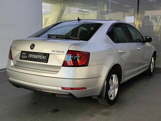 2017 Skoda Octavia III (A7) Рестайлинг, серебристый, 1550000 рублей, вид 5